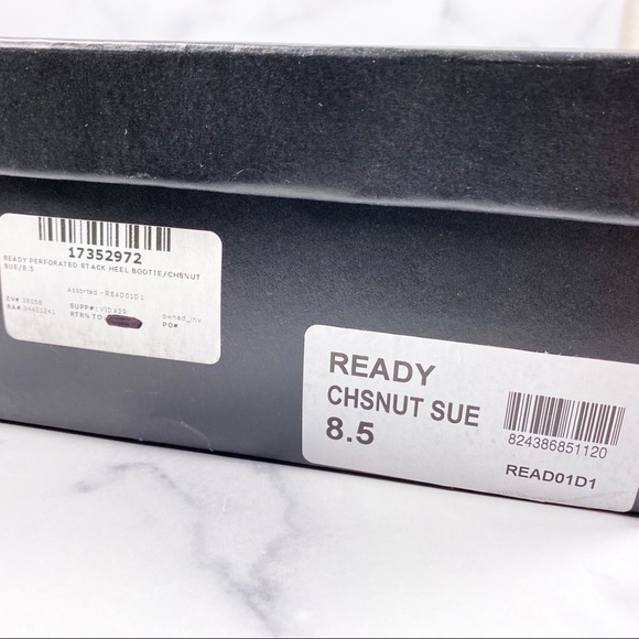 NIB Steven by Steve Madden Ready Stack Heel Open Toe Bootie - Picture 8 of 8